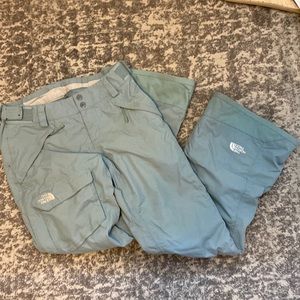 The North Face Hyvent Blue Ski/Snowboard Pants
